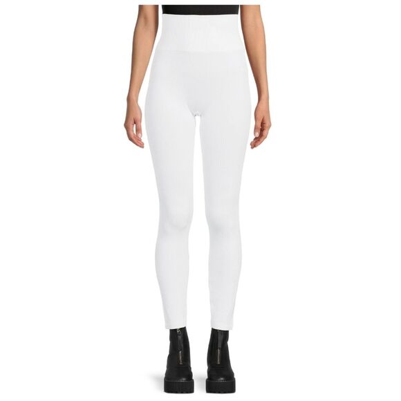 Warner's Women's Seamless Ribbed Leggings Size L/XL - Picture 2 of 10